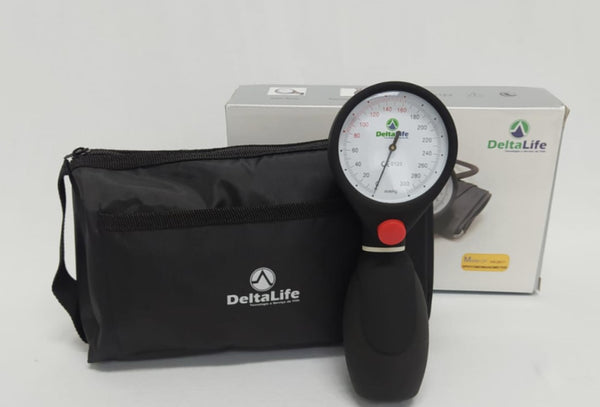 Veterinary Palm Aneroid Sphygmomanometer + 5 Cuffs (sizes 1-5) & 2 Connectors