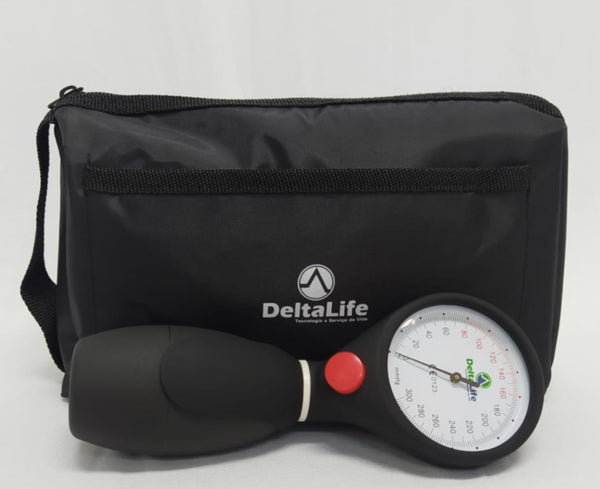 Veterinary Palm Aneroid Sphygmomanometer + 5 Cuffs (sizes 1-5) & 2 Connectors